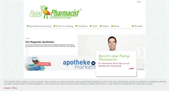 Desktop Screenshot of flying-pharmacist.de